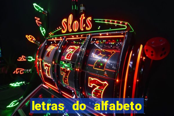 letras do alfabeto personalizadas para imprimir